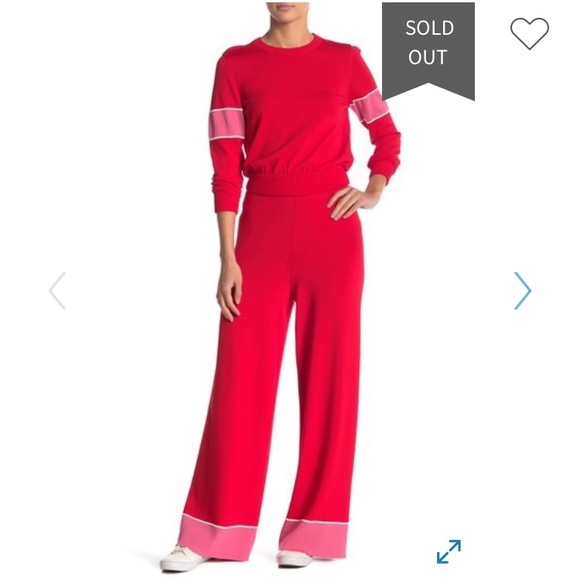 2PC Free People Sunday Knit Top and Pants - Picture 1 of 4